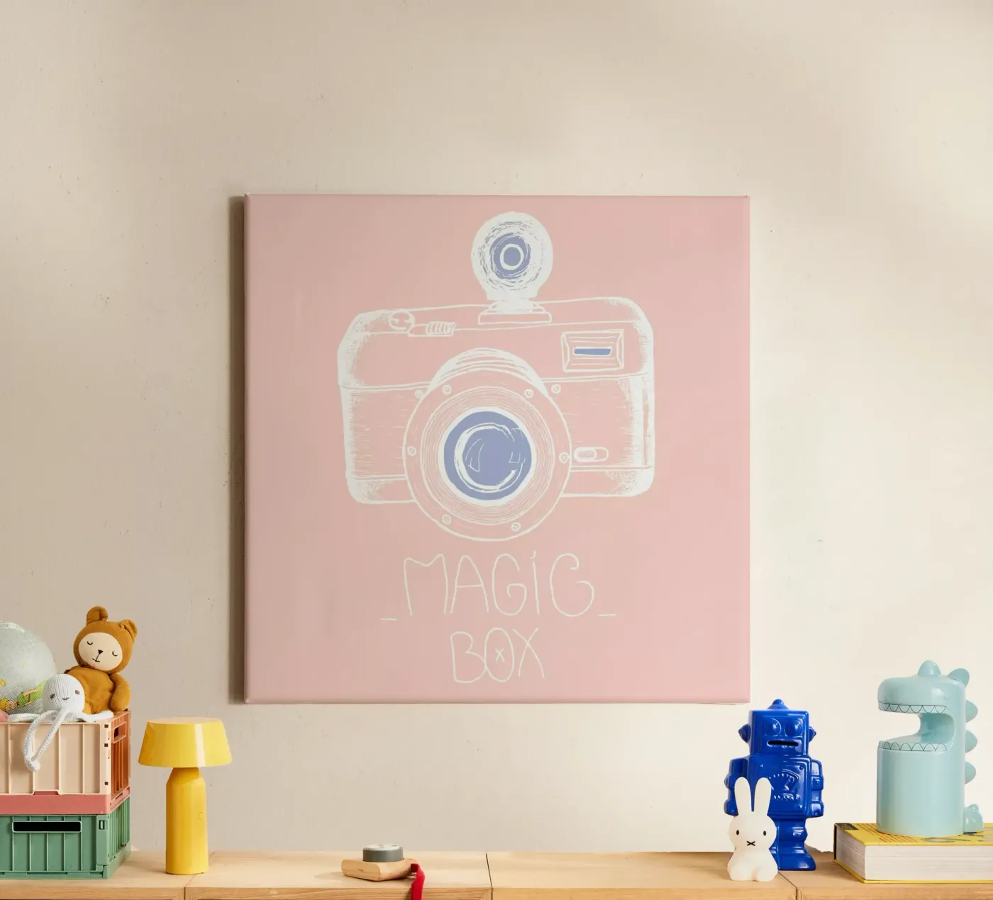 Magic Box Leinwand von P'tit Vélo