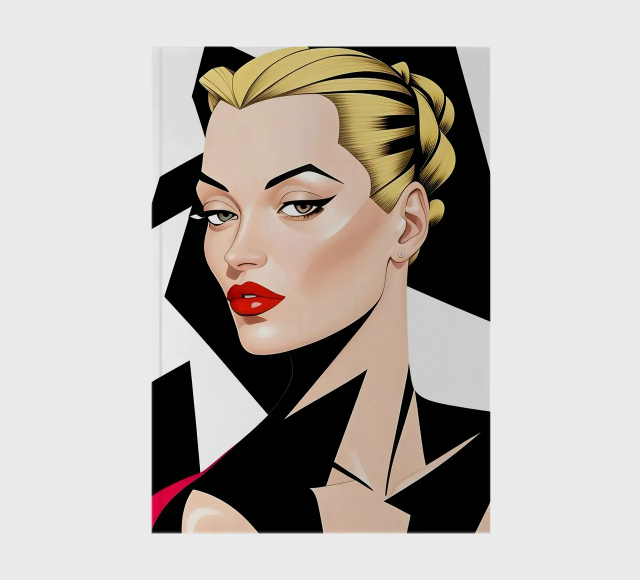 Clean Lines Bold Design - Bauhaus notebook by ART DECO