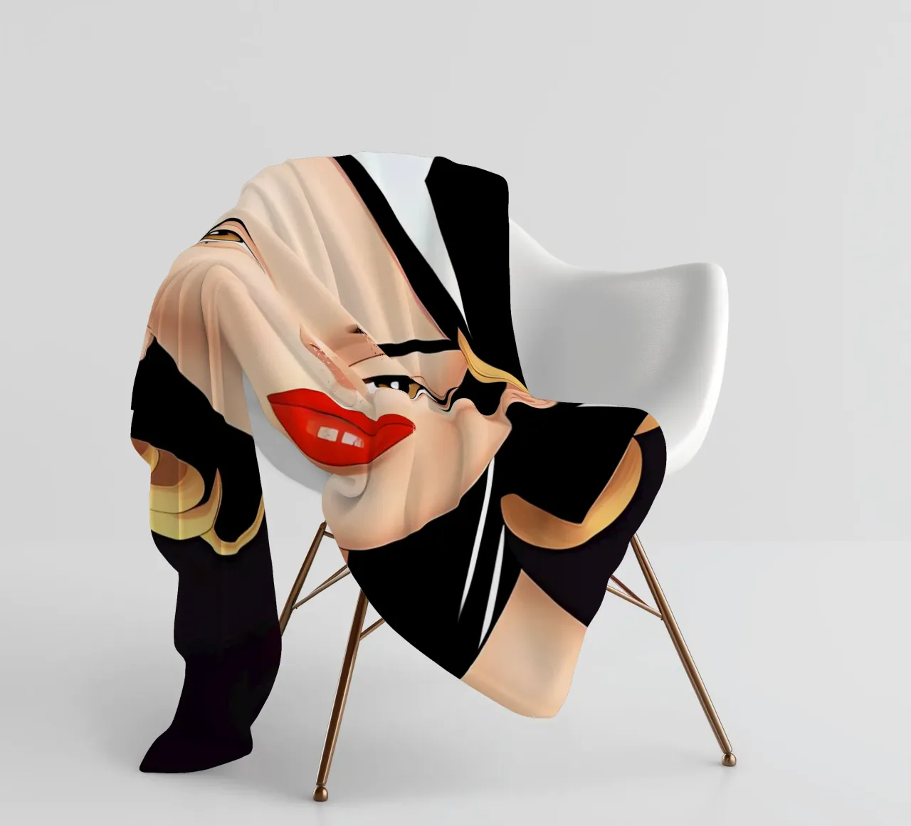 MODA AVANZATA coperta in pile da ART DECO