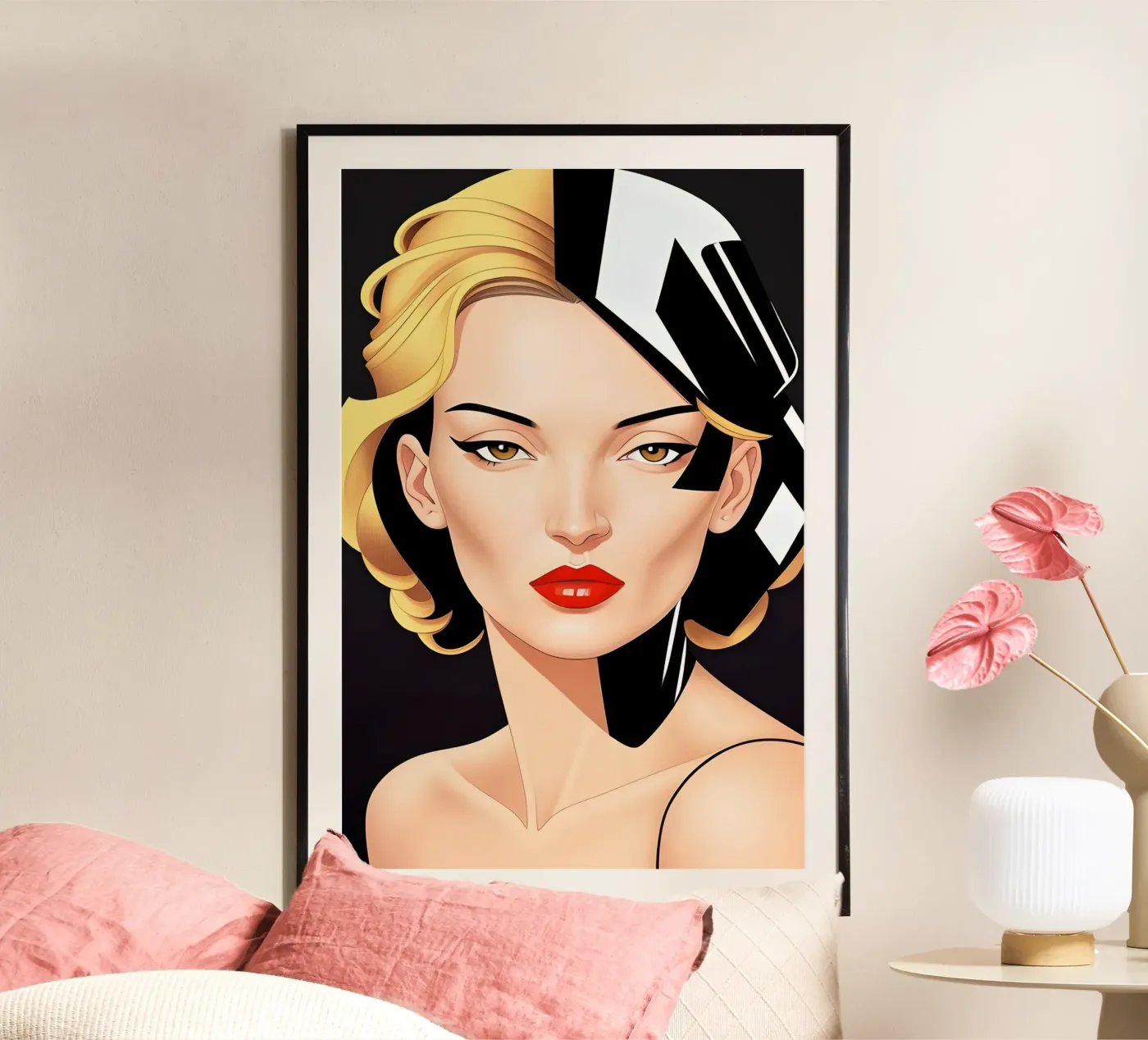 MODEBEWUSST Poster von ART DECO