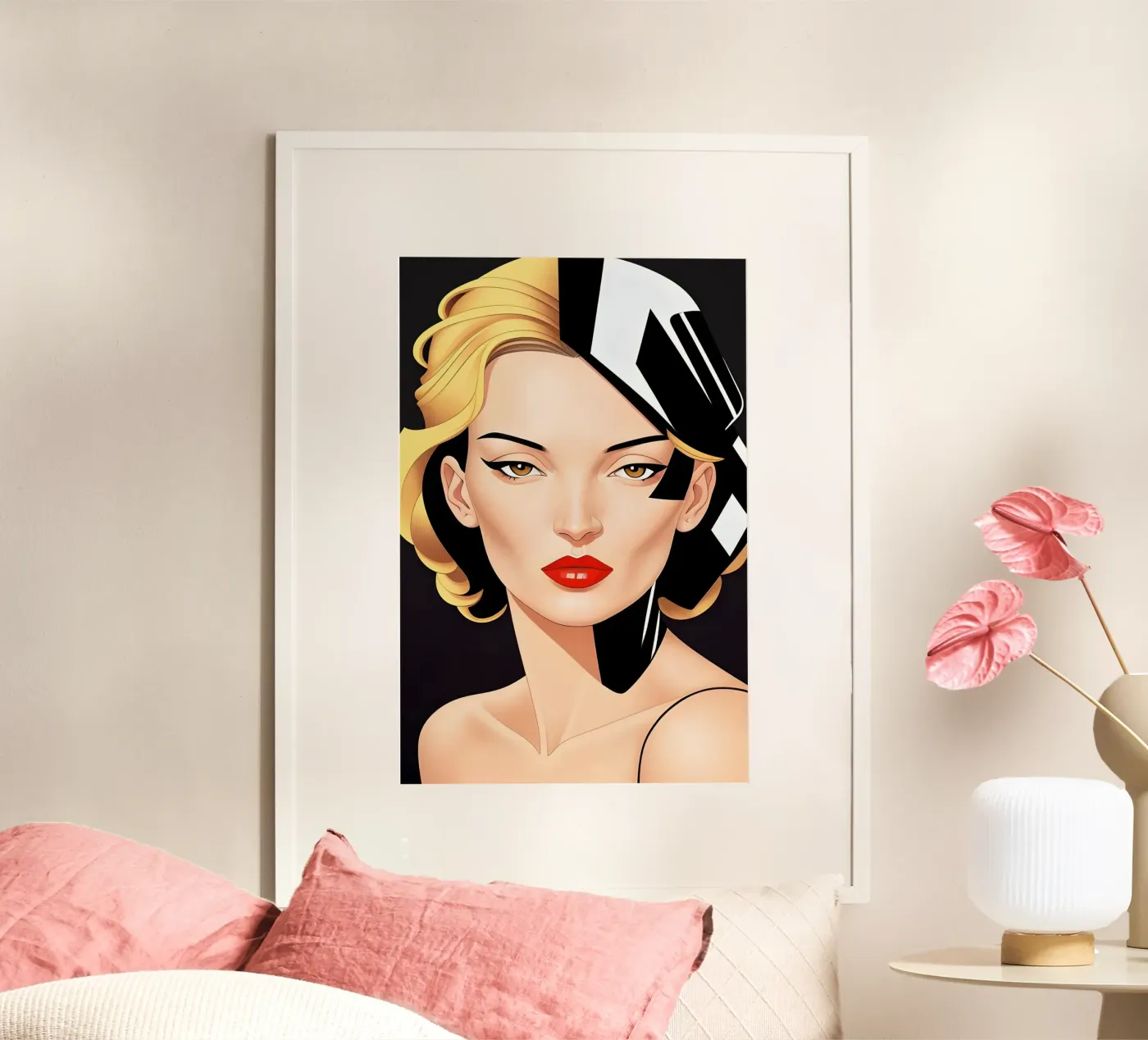 MODEBEWUSST Poster von ART DECO
