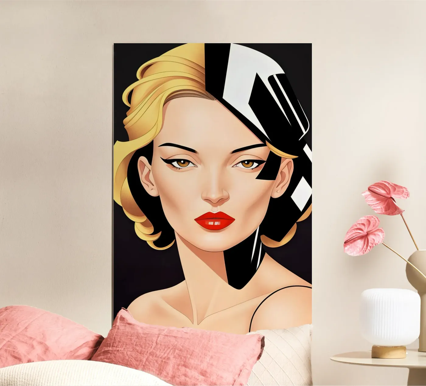 MODEBEWUSST Poster von ART DECO
