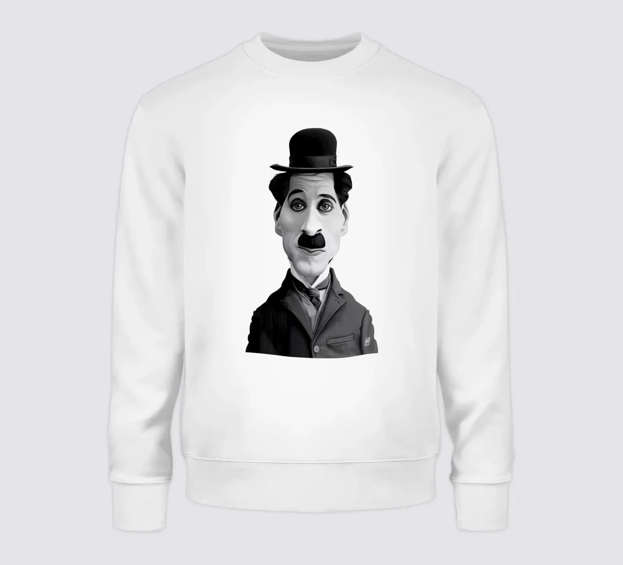 Charlie Chaplin felpa da Rob Art | Illustration