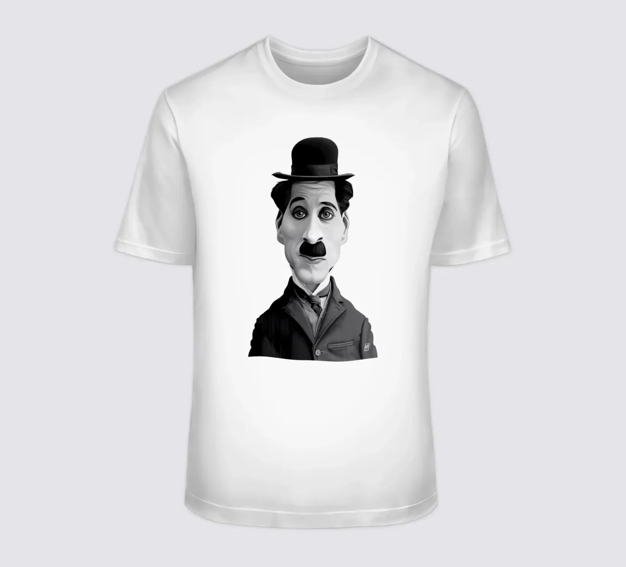 Charlie Chaplin t-shirt da Rob Art | Illustration