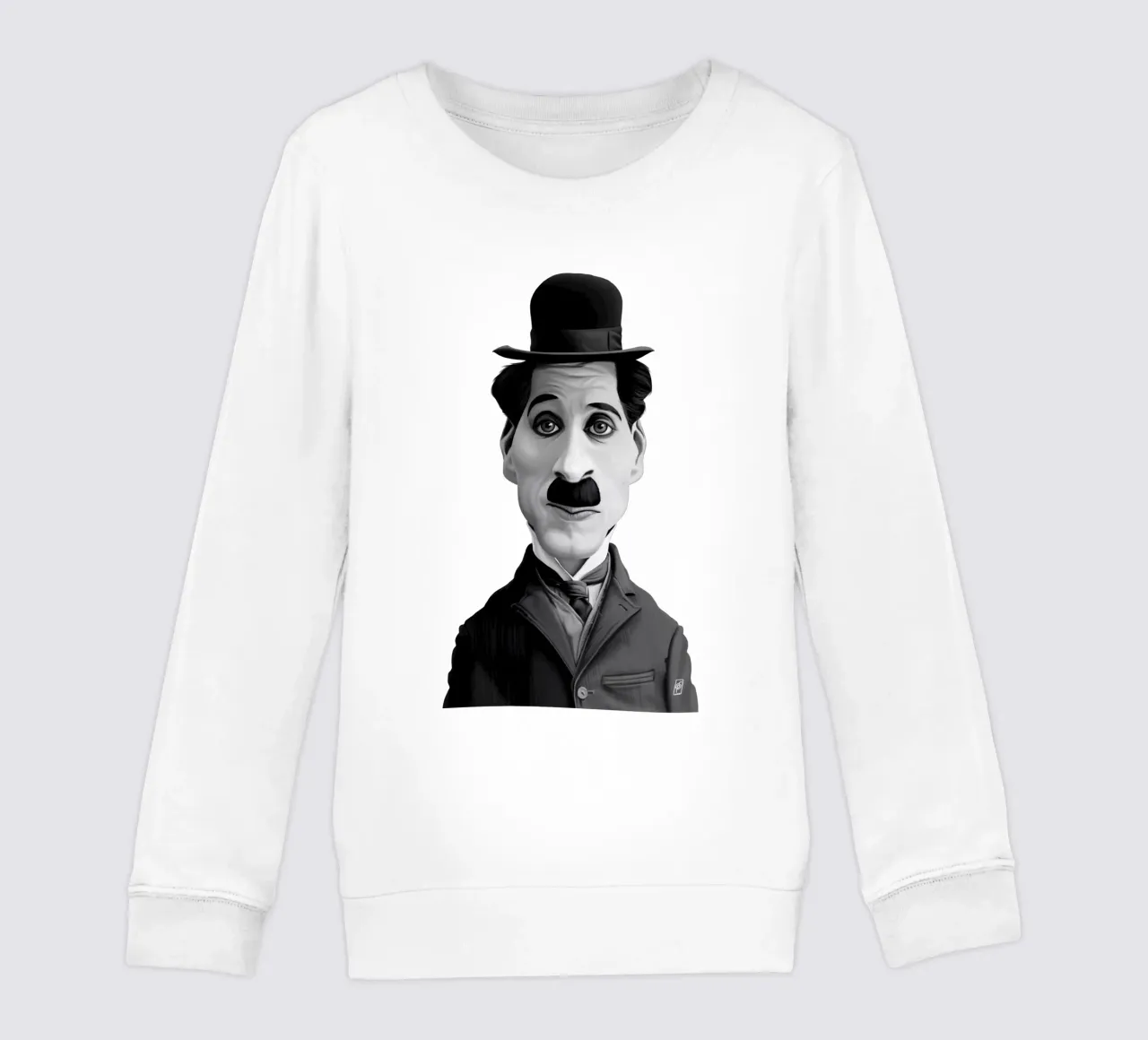 Charlie Chaplin felpa bambino da Rob Art | Illustration