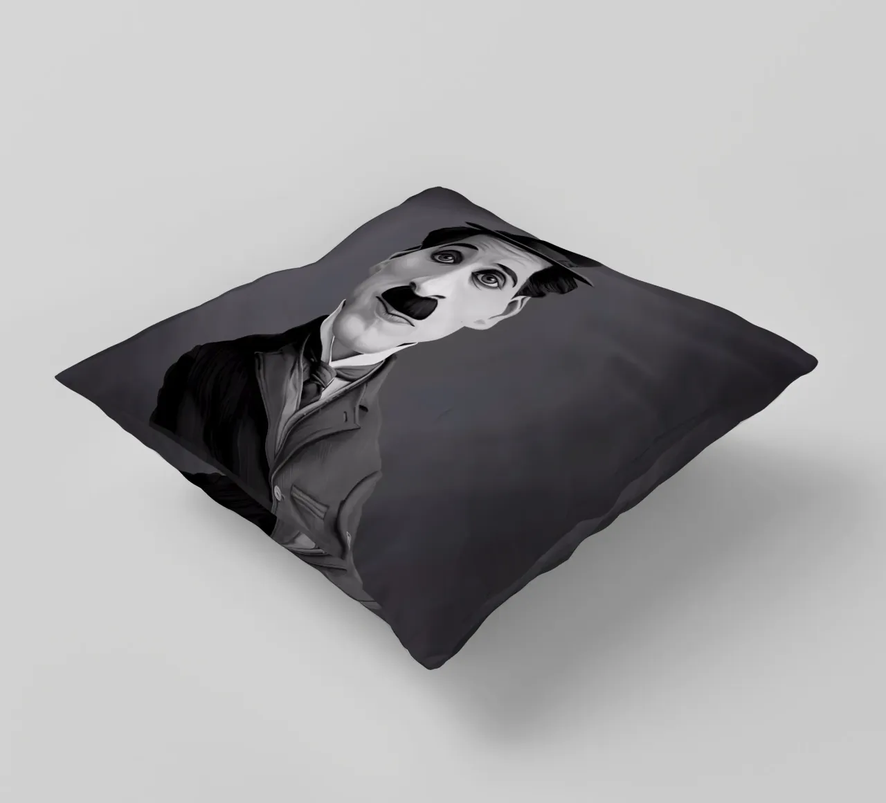 Charlie Chaplin cuscino da Rob Art | Illustration
