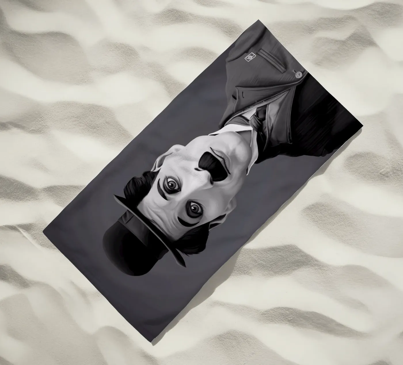 Charlie Chaplin telo mare da Rob Art | Illustration