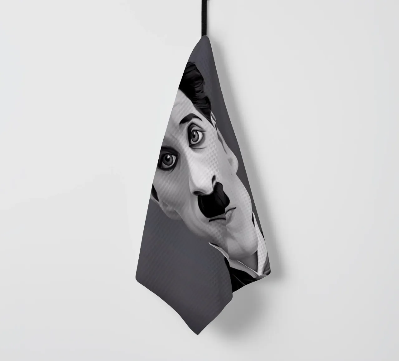 Charlie Chaplin canovaccio da cucina da Rob Art | Illustration