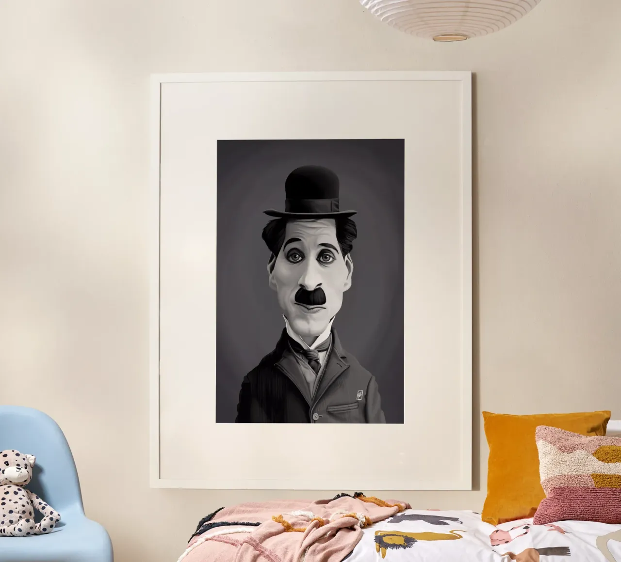 Charlie Chaplin poster da Rob Art | Illustration