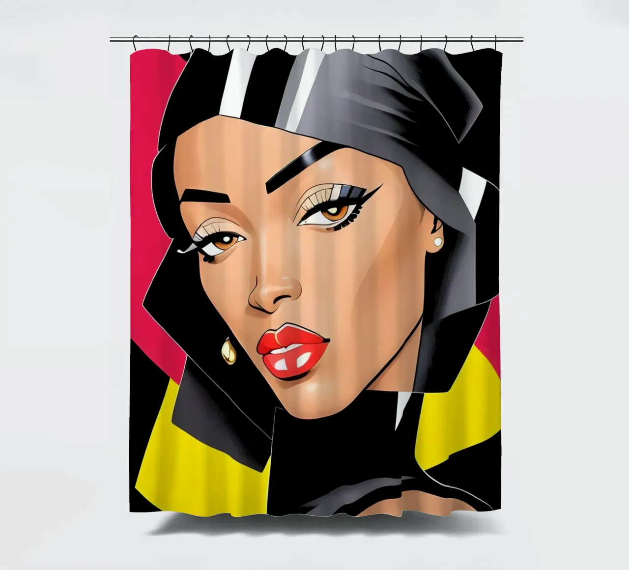 MODERN MINIMALISM shower curtain by ART DECO