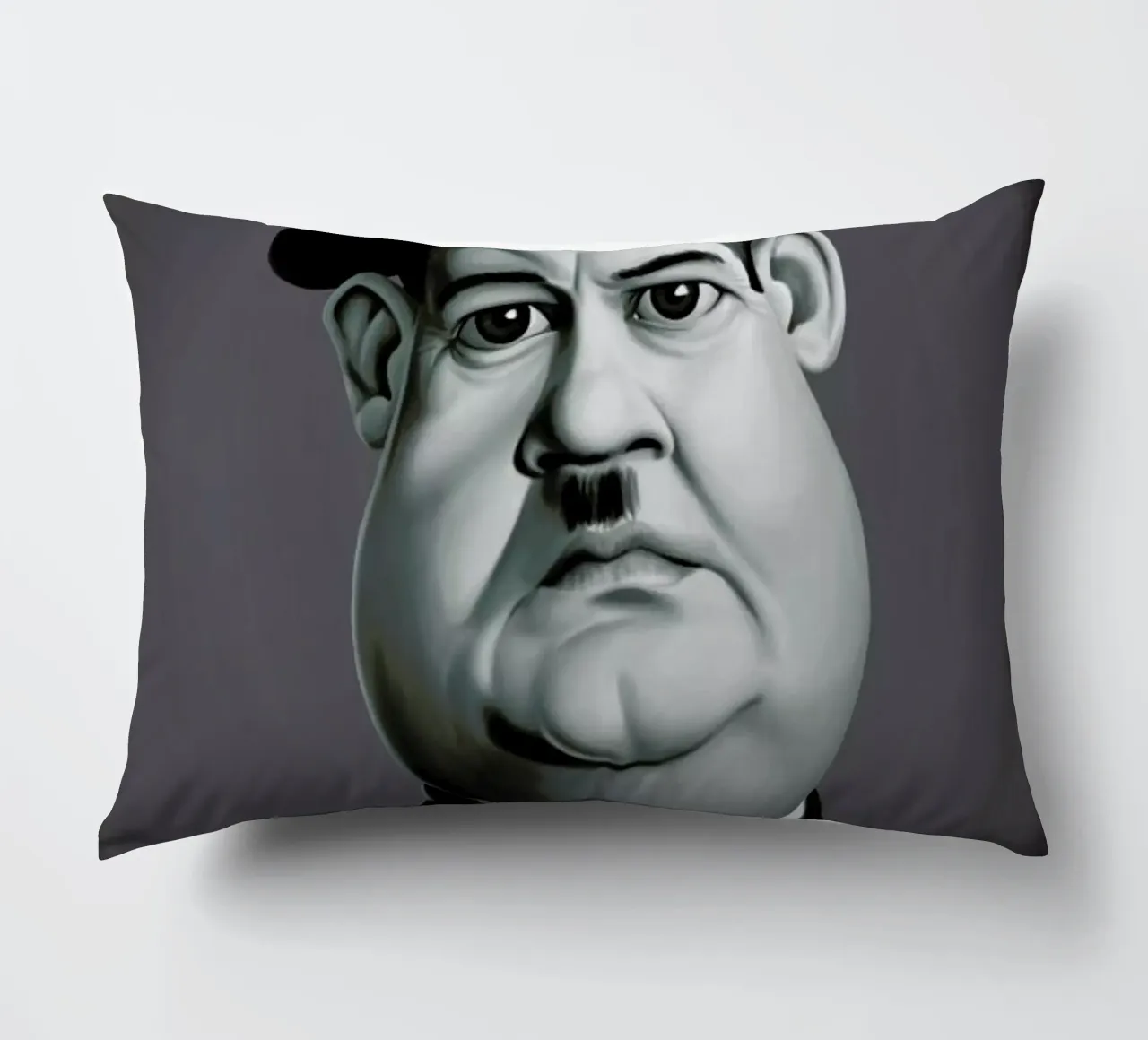 Oliver Hardy cuscino da Rob Art | Illustration