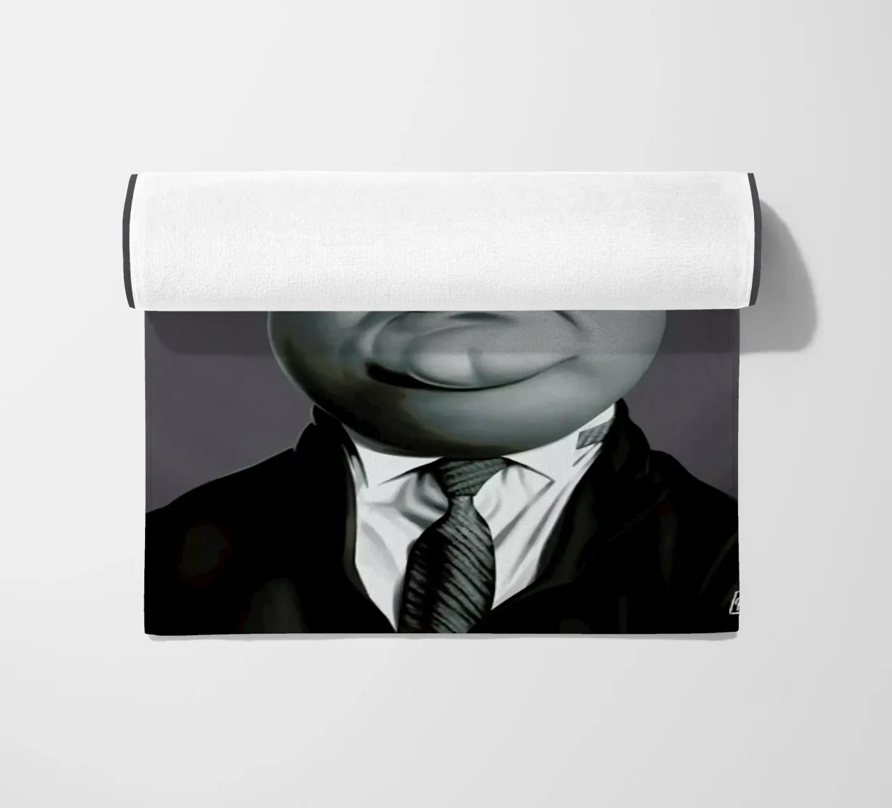 Oliver Hardy telo mare da Rob Art | Illustration