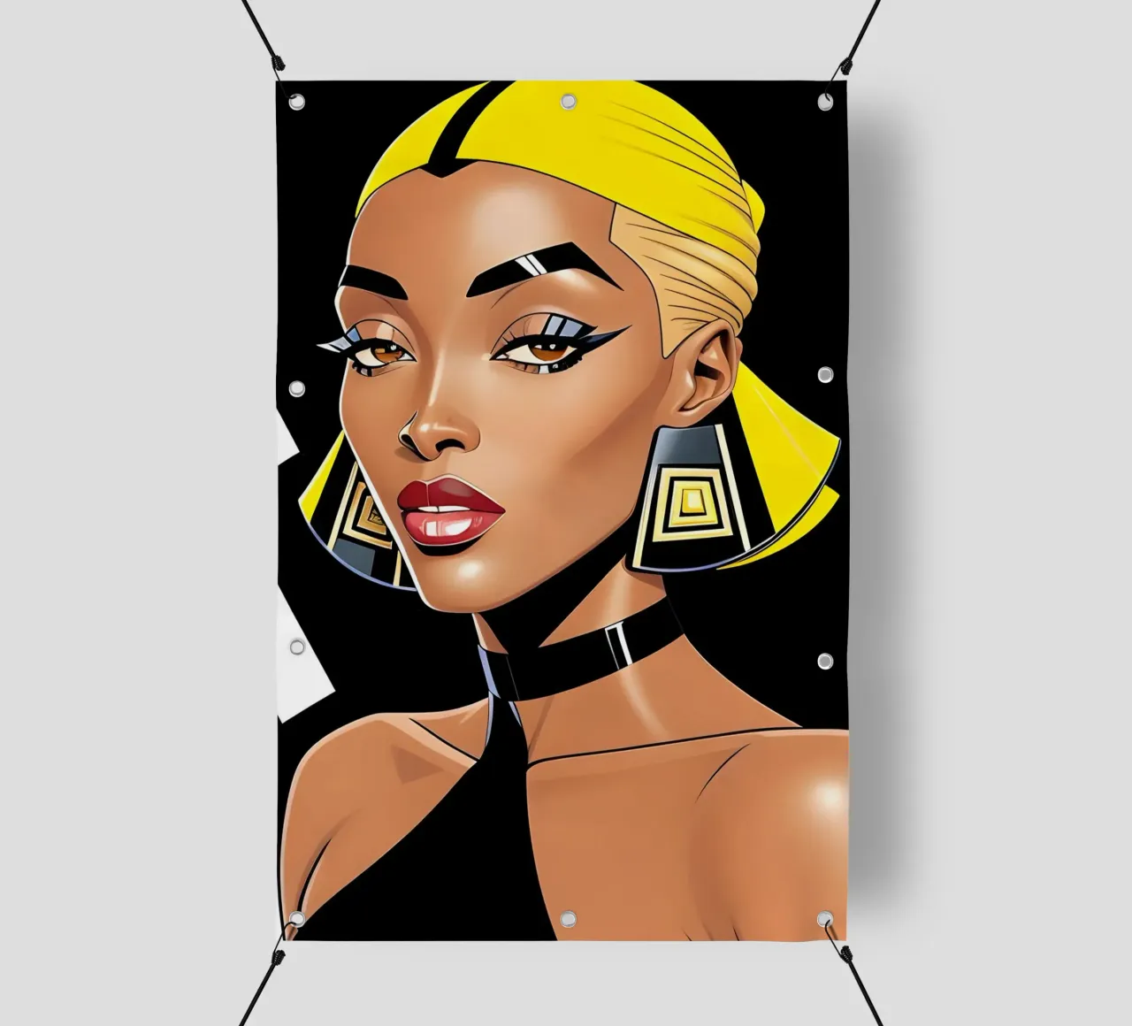 DEA DEL GLAM telo in pvc da ART DECO