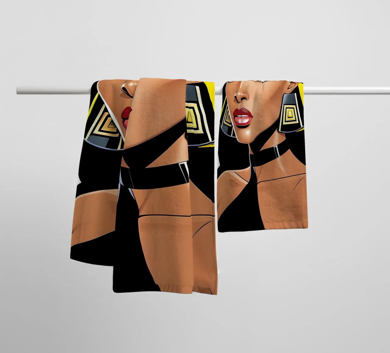GLAM GODDESS towel by ART DECO