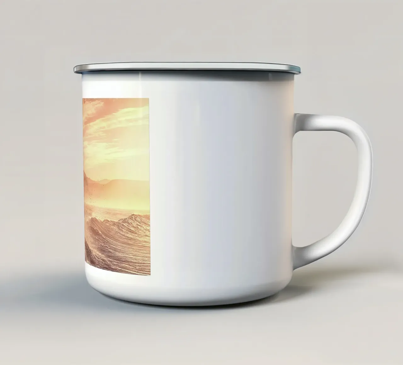 Impact x Anchor Point tazza in smalto da Philipp Reinhard