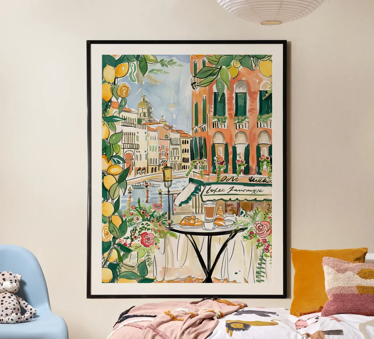 Terrace poster da Artsy Bessy