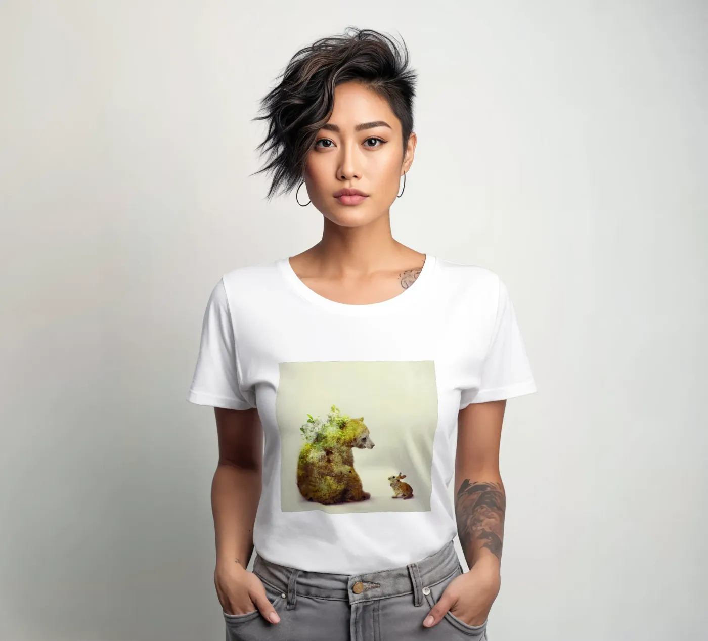Spring t-shirt da donna da Dániel Taylor
