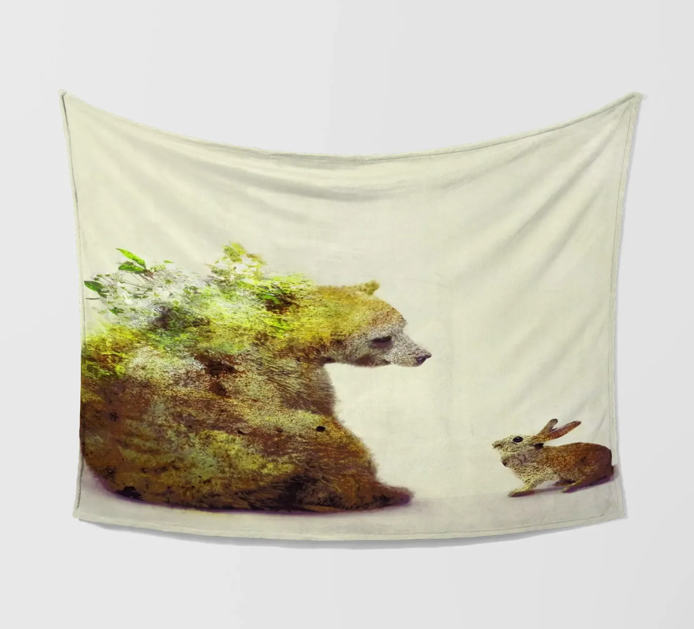 Spring fleece blanket by Dániel Taylor