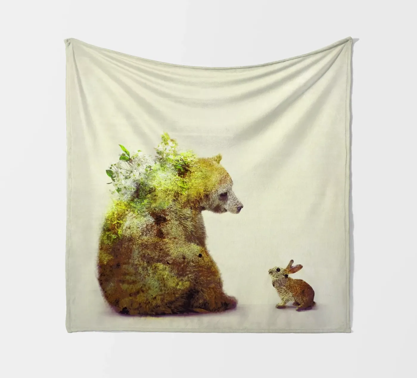Spring fleece blanket by Dániel Taylor