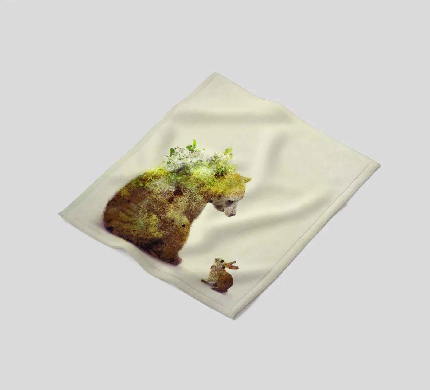 Spring fleece blanket by Dániel Taylor