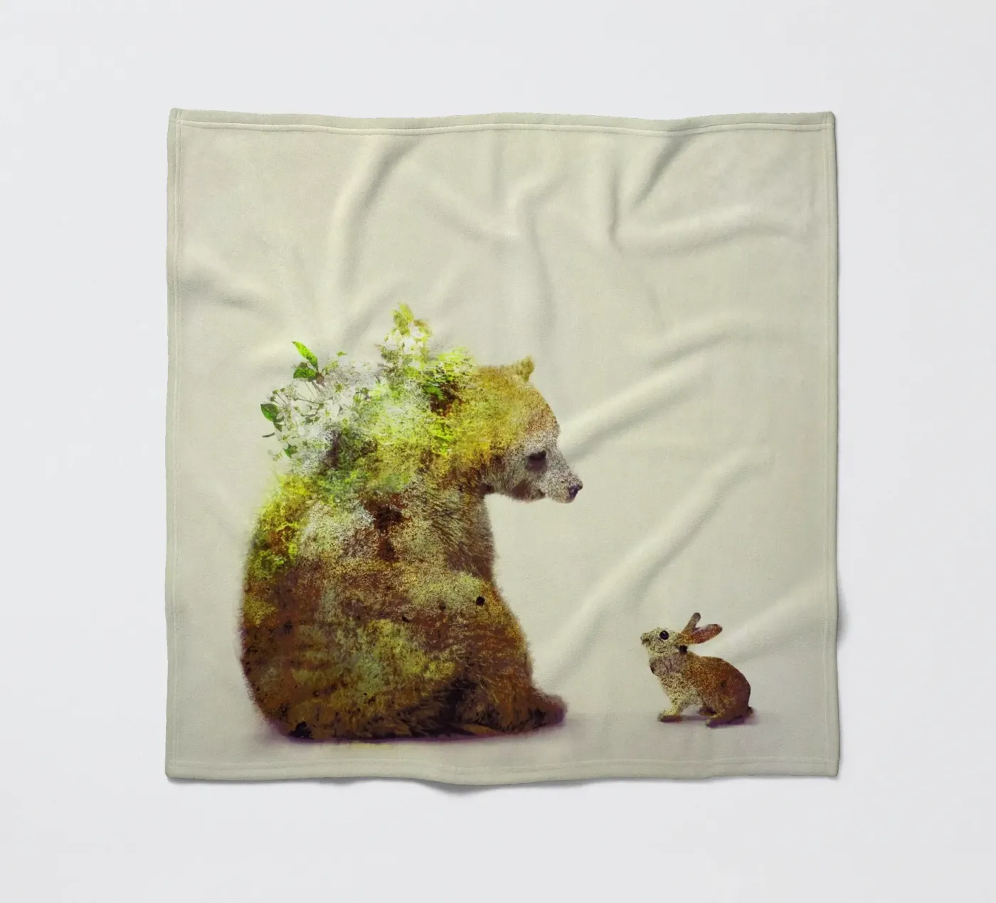 Spring fleece blanket by Dániel Taylor