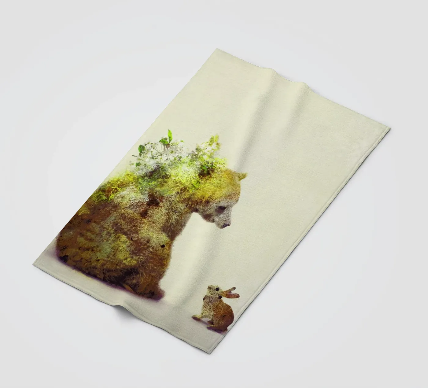 Spring fleece blanket by Dániel Taylor