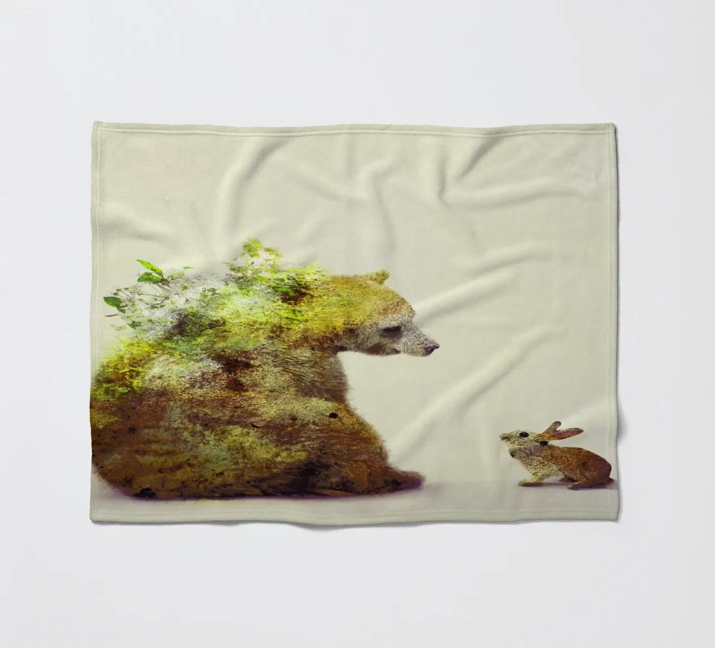Spring fleece blanket by Dániel Taylor