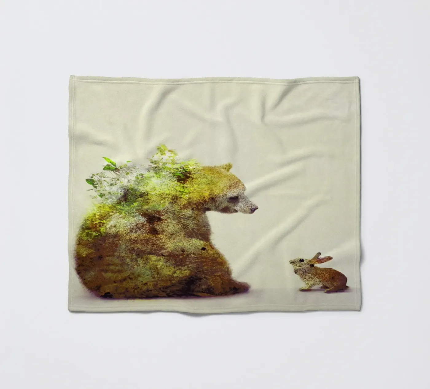 Spring fleece blanket by Dániel Taylor