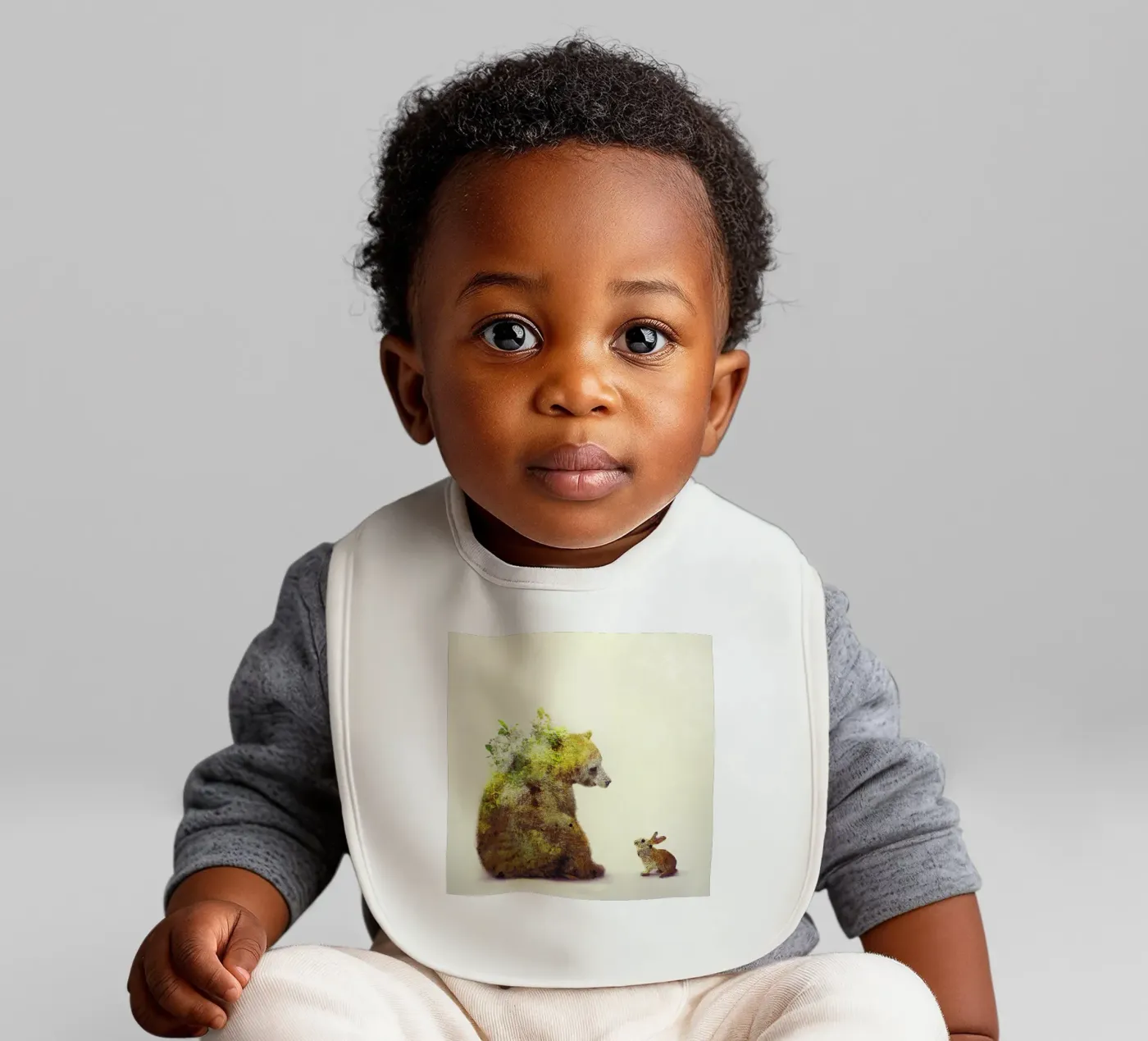 Spring baby bib by Dániel Taylor