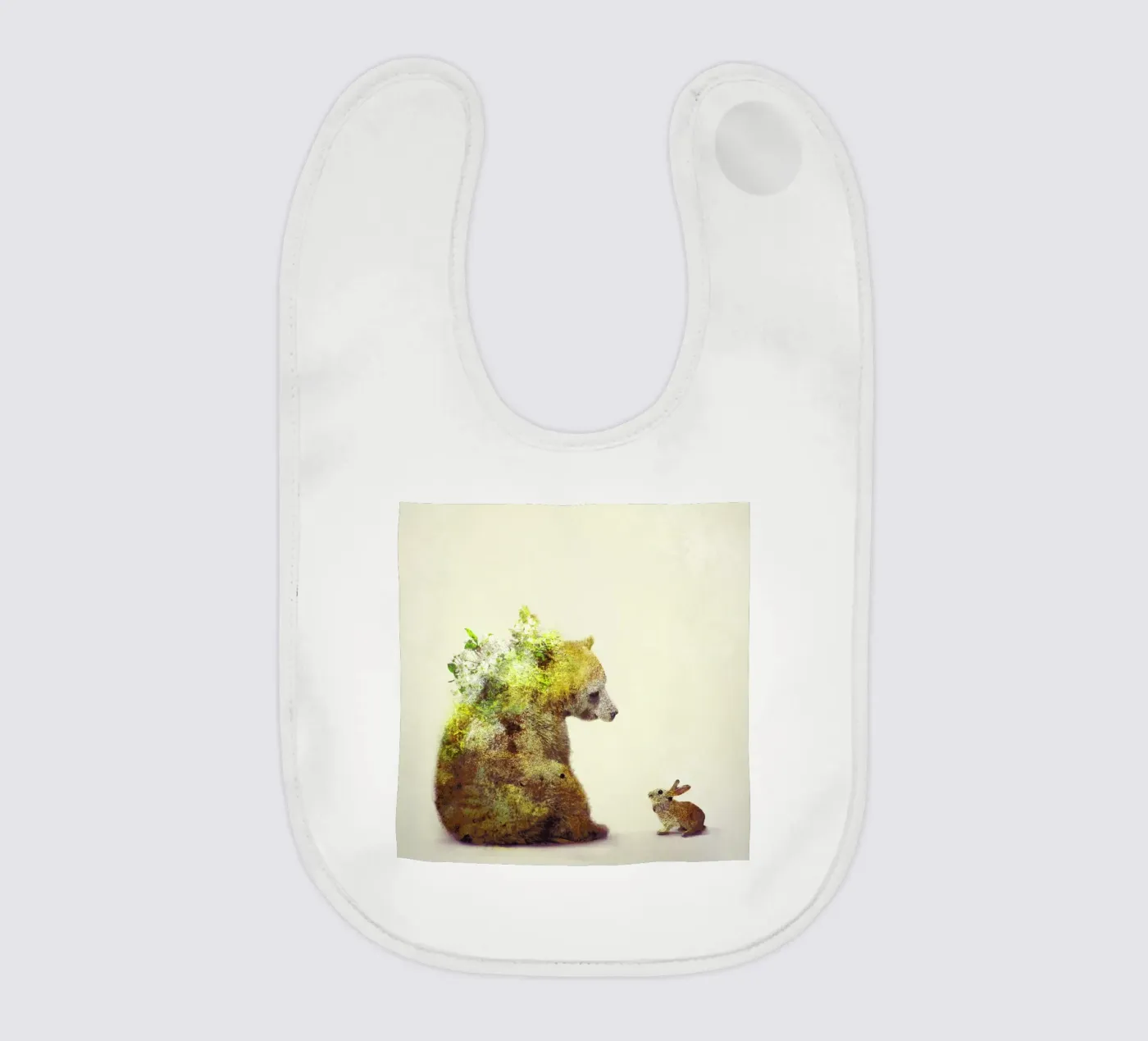 Spring baby bib by Dániel Taylor