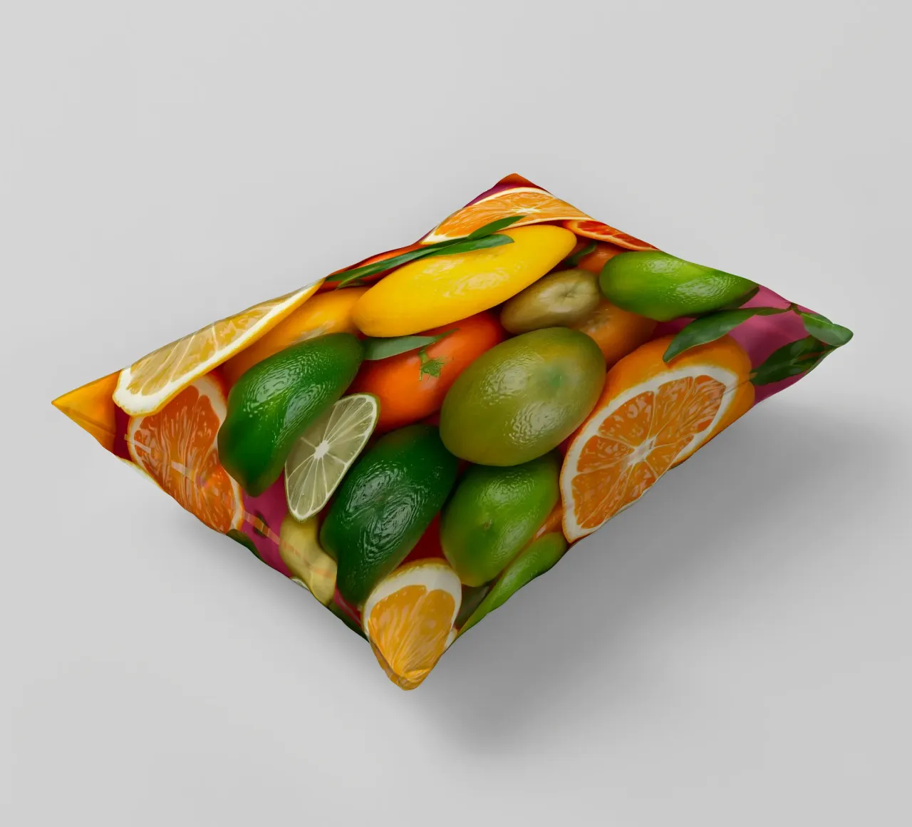 assortimento di agrumi freschi cuscino da DesignDoodle