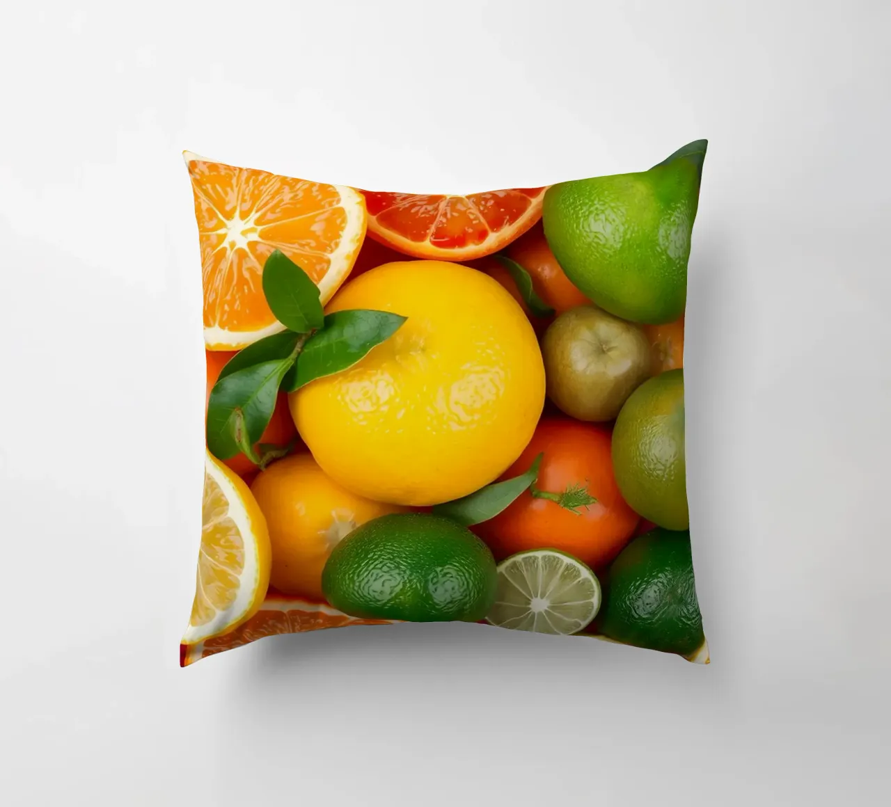 assortimento di agrumi freschi cuscino da DesignDoodle