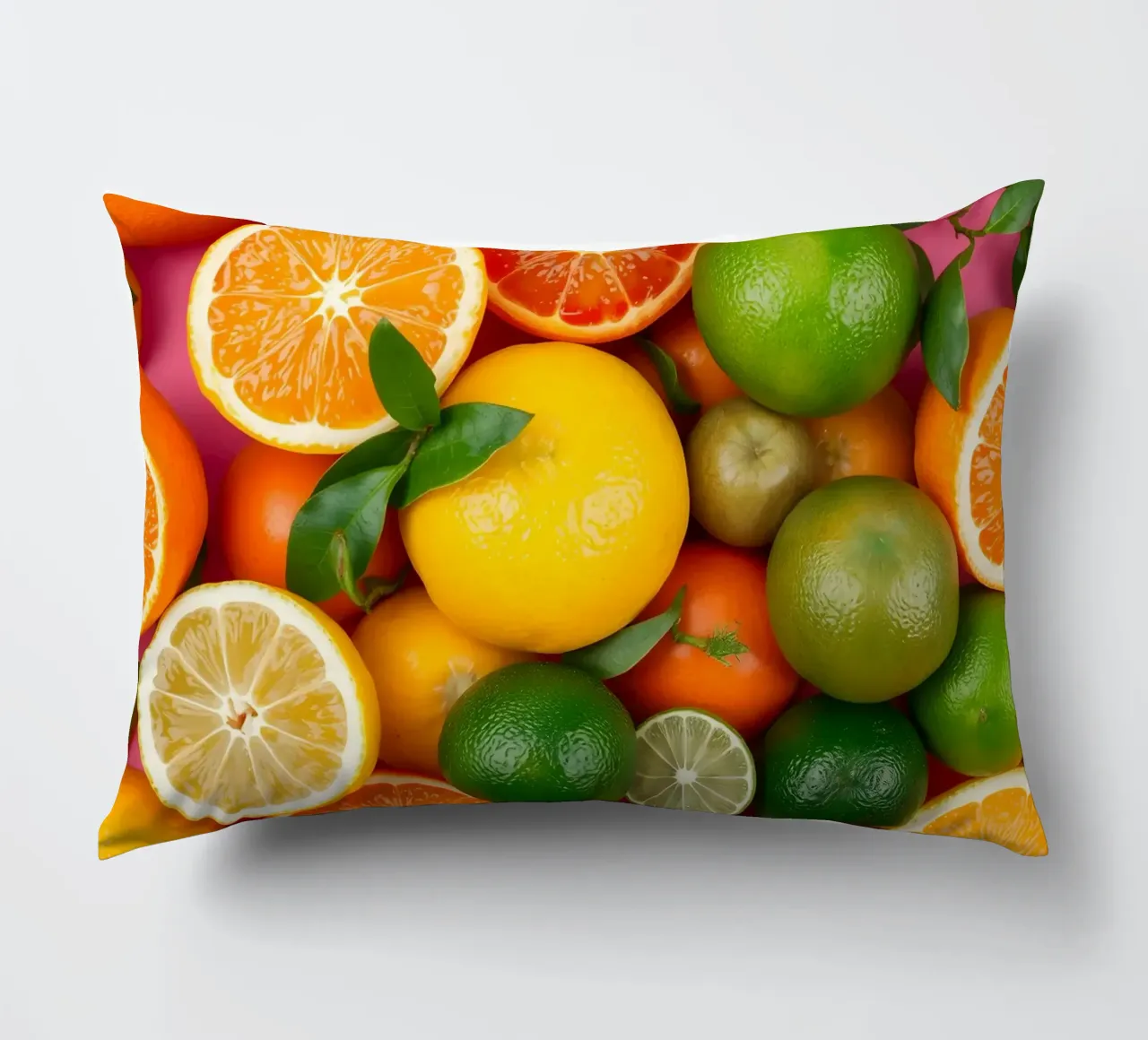 assortimento di agrumi freschi cuscino da DesignDoodle
