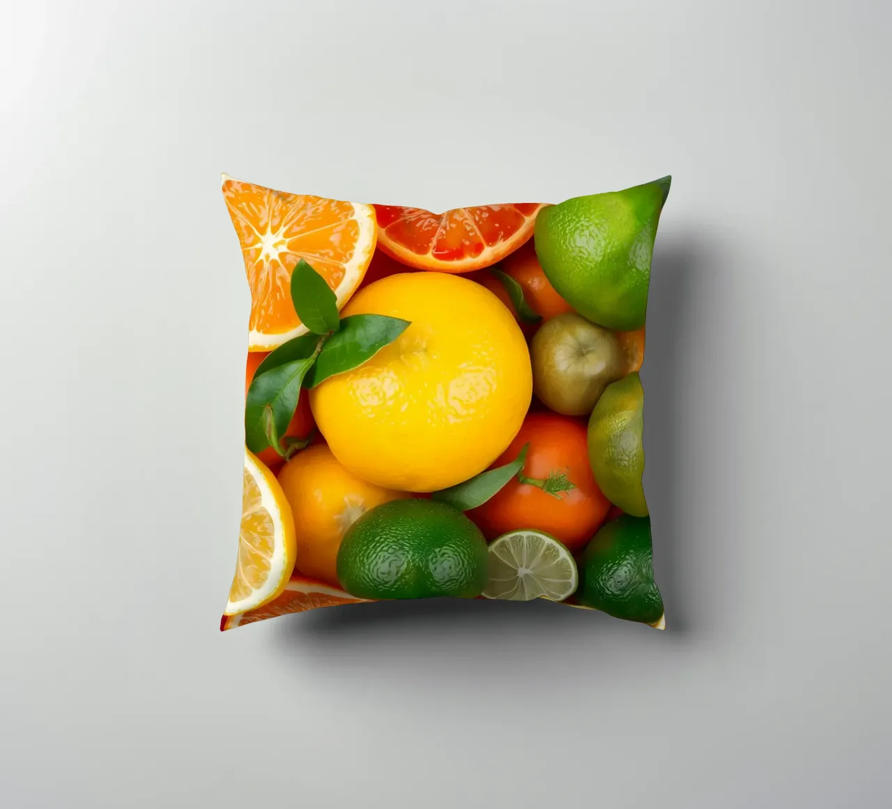 assortimento di agrumi freschi cuscino da DesignDoodle