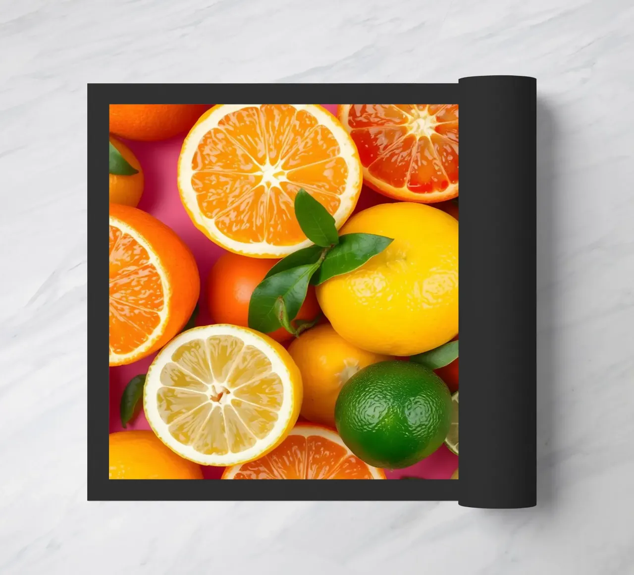assortimento di agrumi freschi zerbino da DesignDoodle