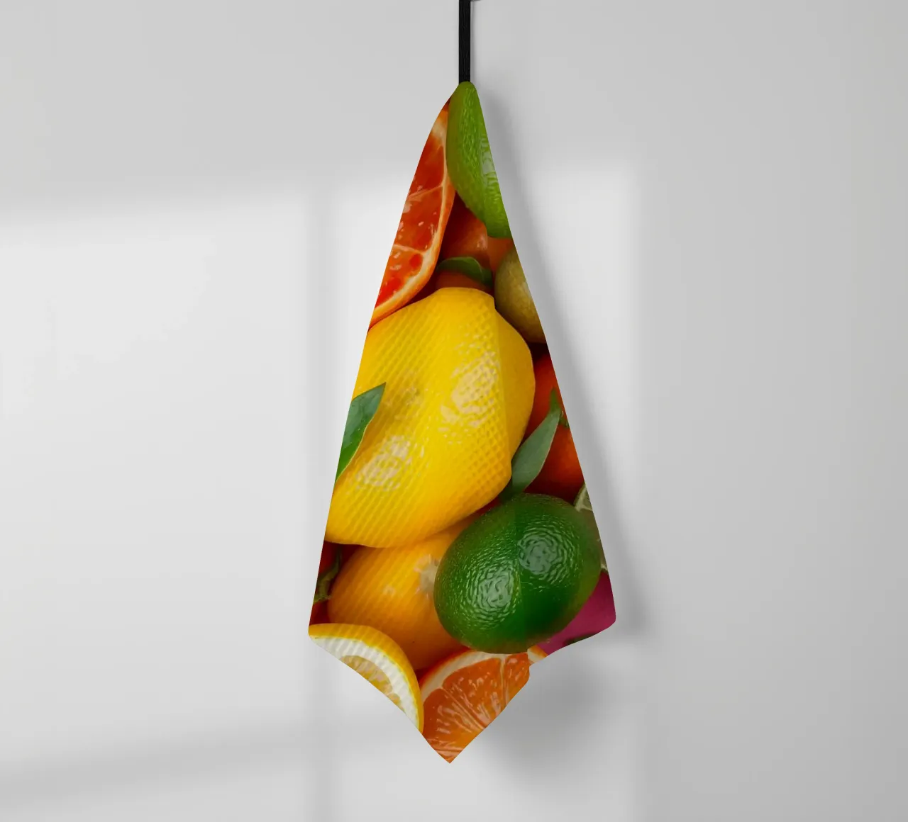 assortimento di agrumi freschi canovaccio da cucina da DesignDoodle