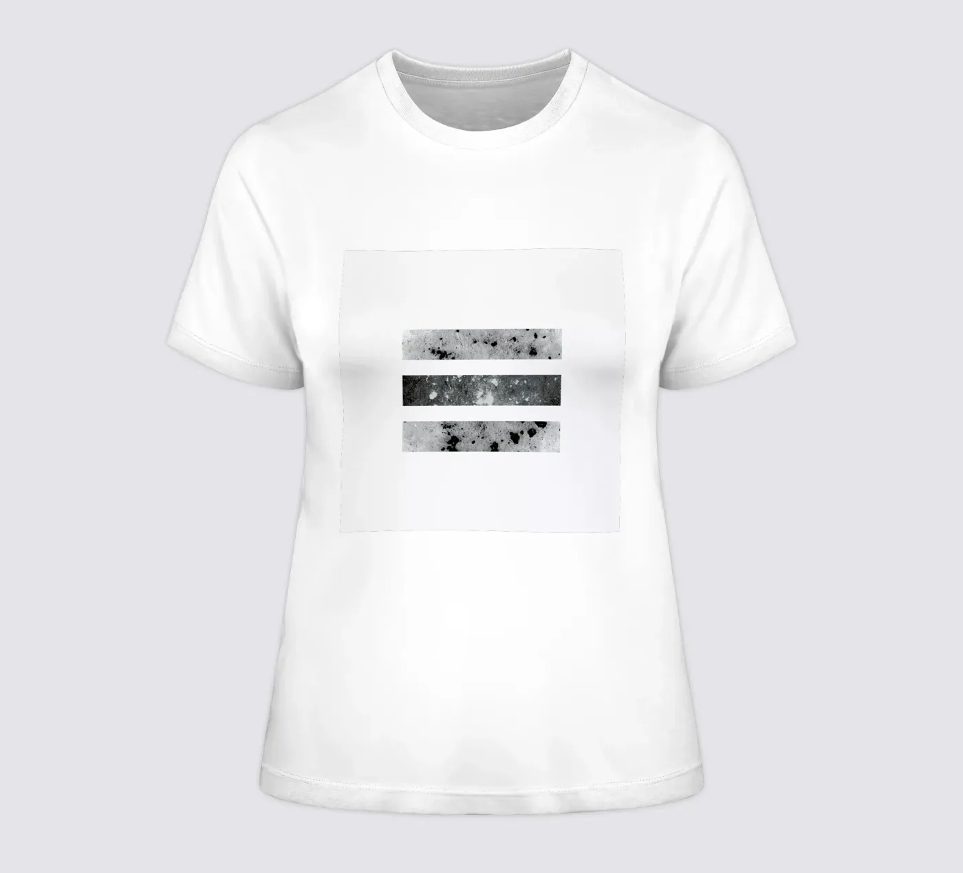 Bars dames t-shirt getailleerd van Bryon S. White