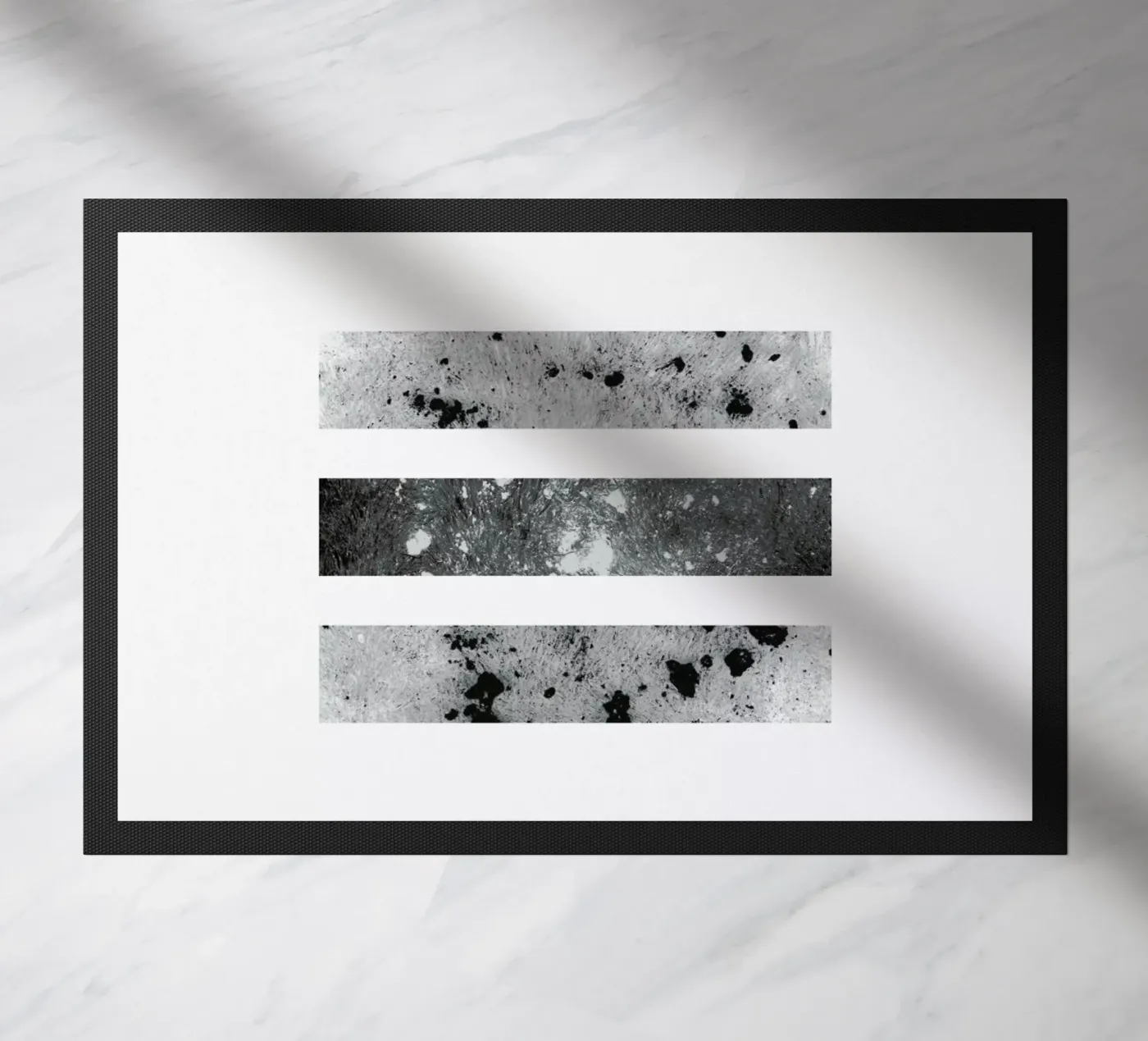 Bars doormat by Bryon S. White