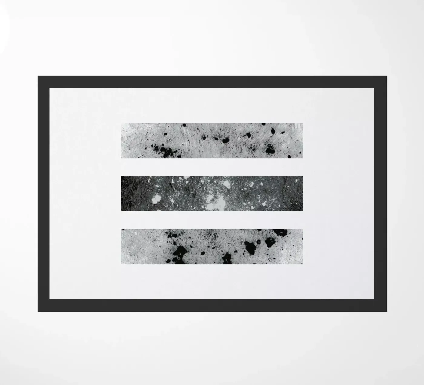 Bars doormat by Bryon S. White