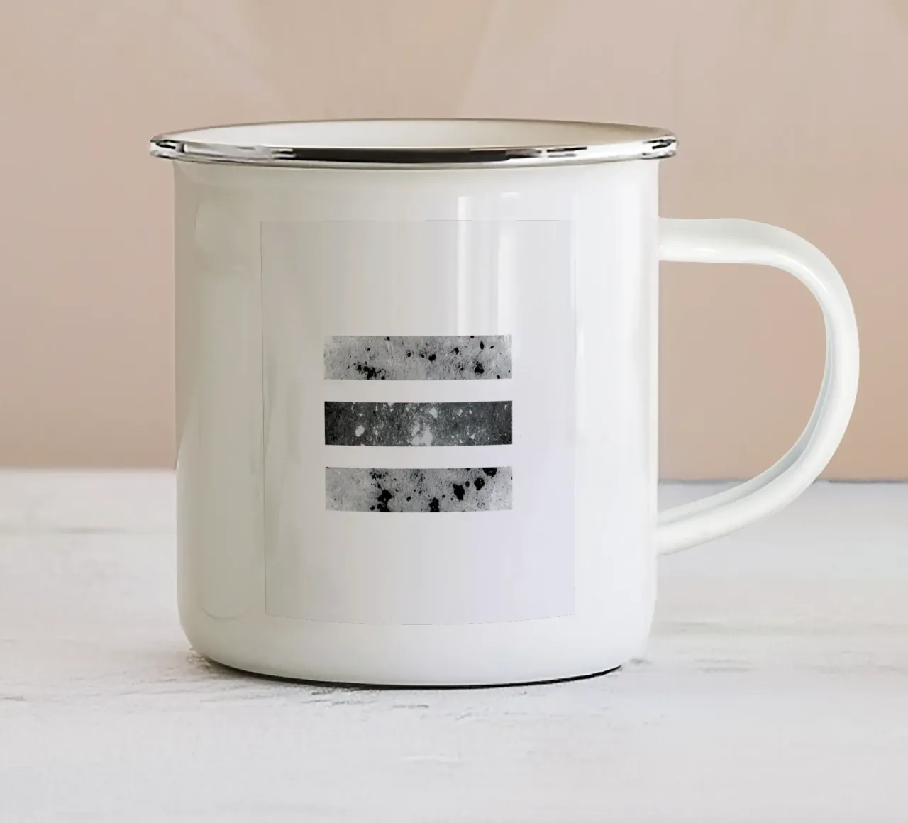 Bars tazza in smalto da Bryon S. White