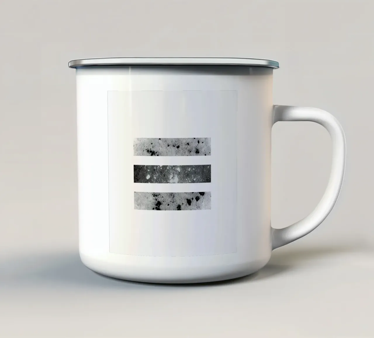 Bars tazza in smalto da Bryon S. White