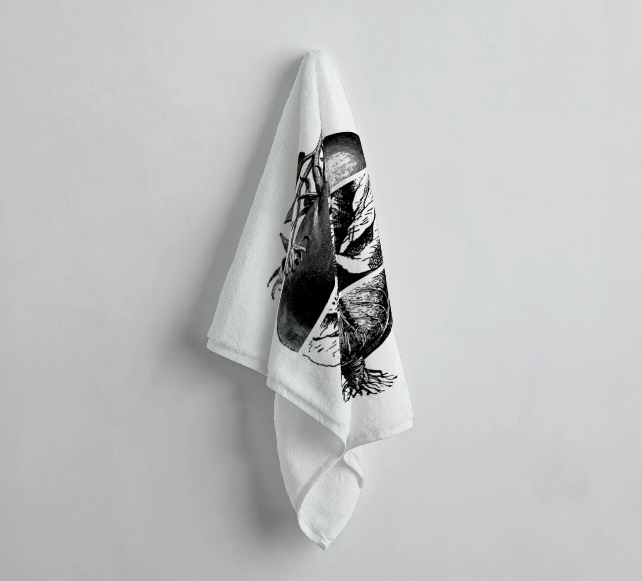 Ode aux Légumes - 2 towel by BlauMaschine