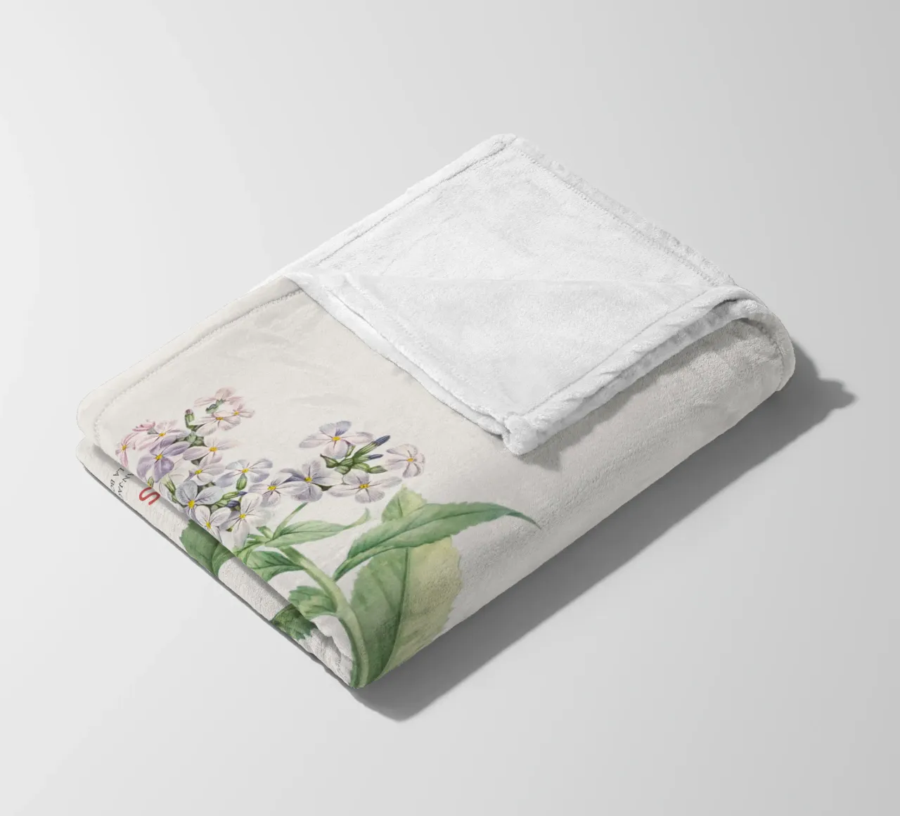 Sommerflieder oder Hesperis matronalis Fleecedecke von Vintagrafica