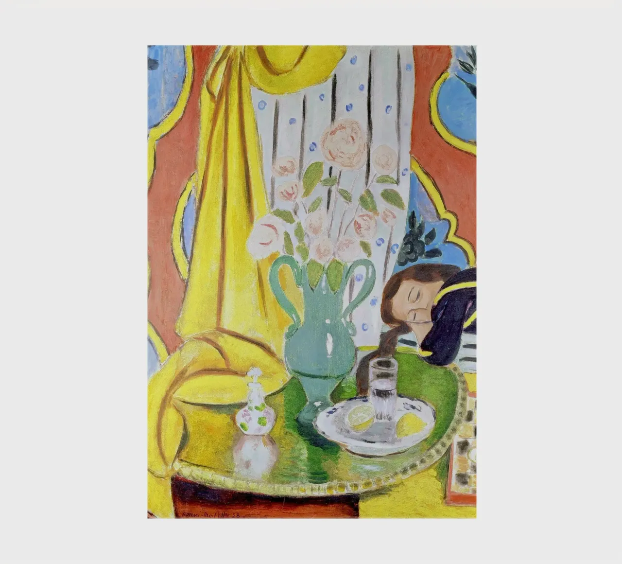 Henri Matisse - Harmonie en jaune carnet de notes de ARTOTHEK