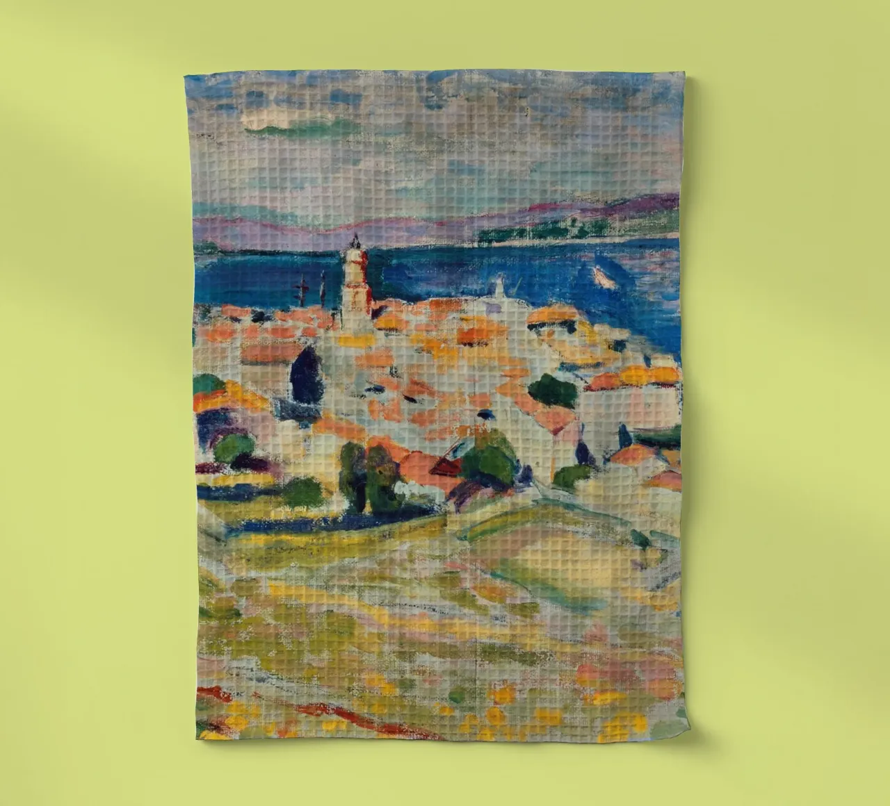 Henri Matisse - Vue de Saint-Tropez torchon de ARTOTHEK