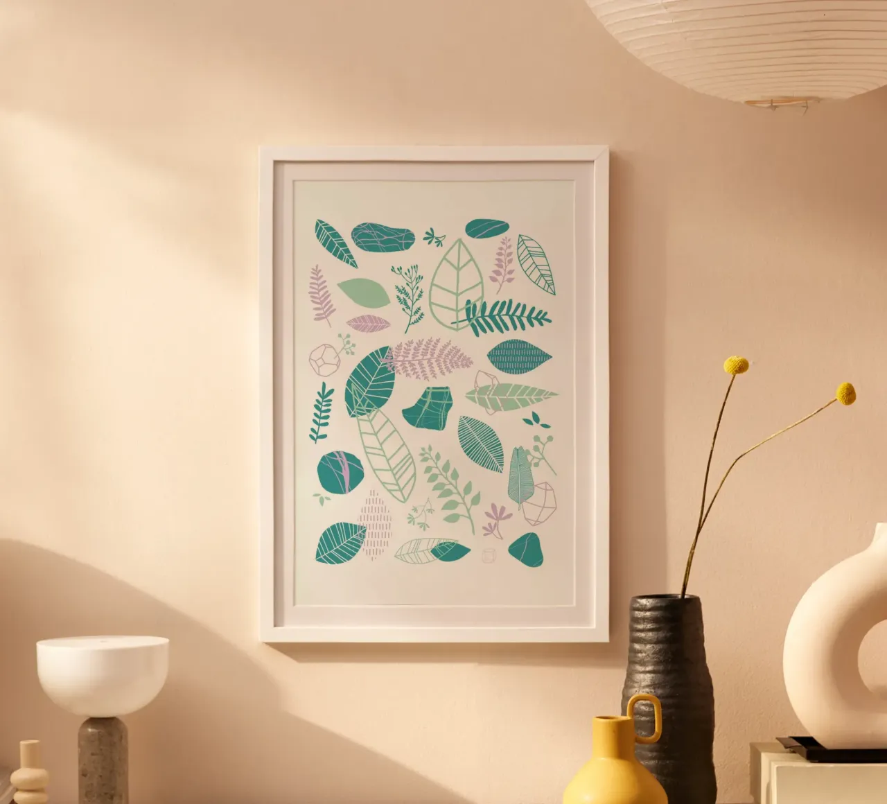 Nature Is Taking Over Purple carta hahnemühle da BlauMaschine
