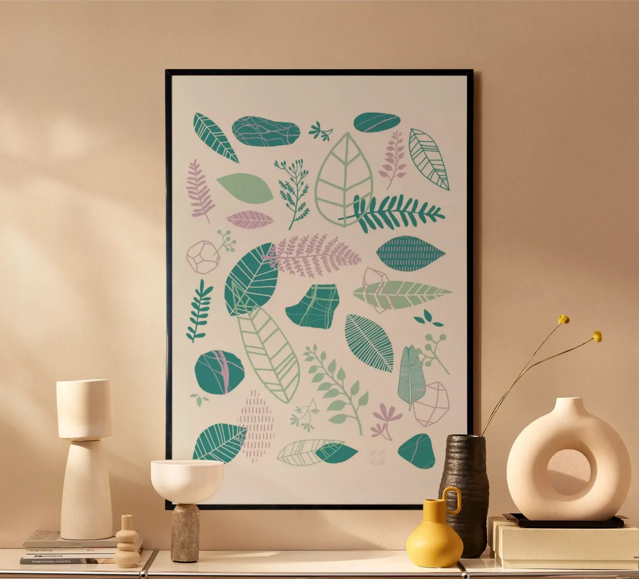 Nature Is Taking Over Purple carta hahnemühle da BlauMaschine