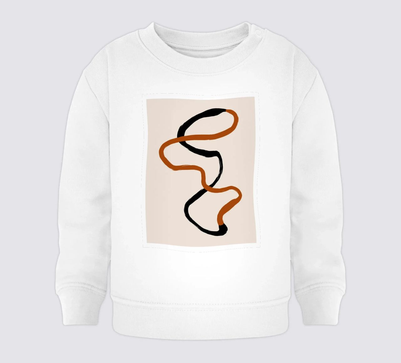 The New Simple No 48 felpa neonato da treechild