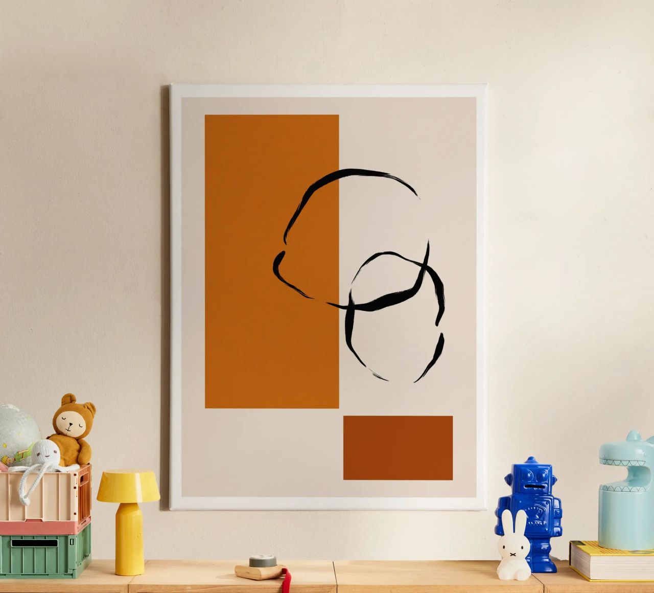 The New Simple No 49 Leinwand von treechild