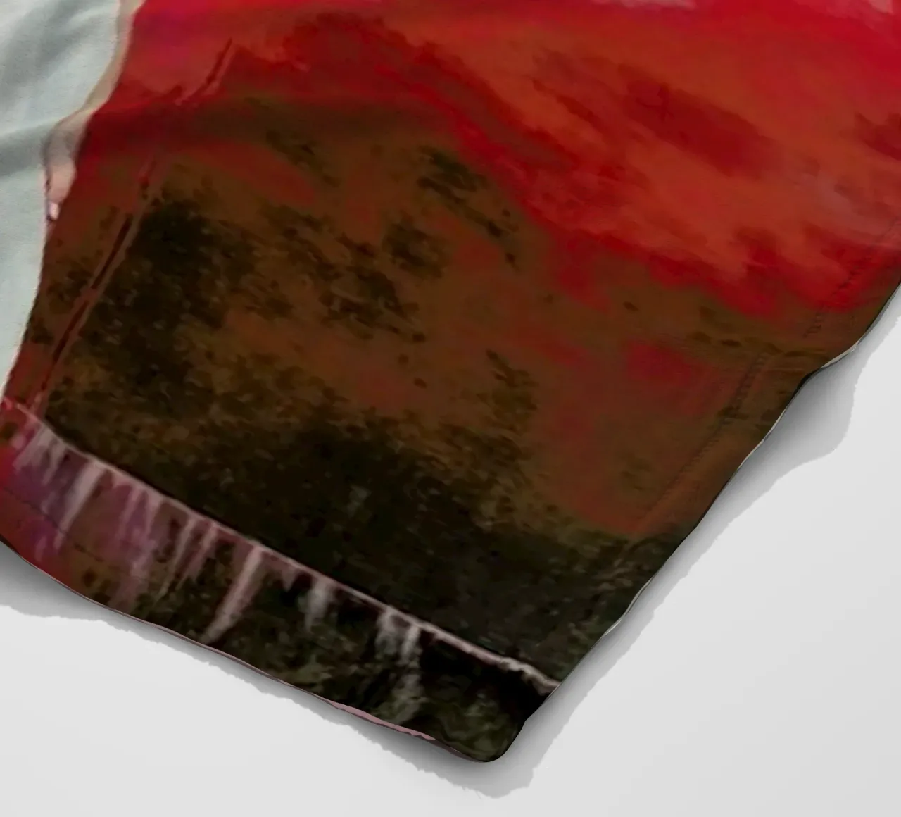 Red Smoke coperta in pile da Jovana Rikalo